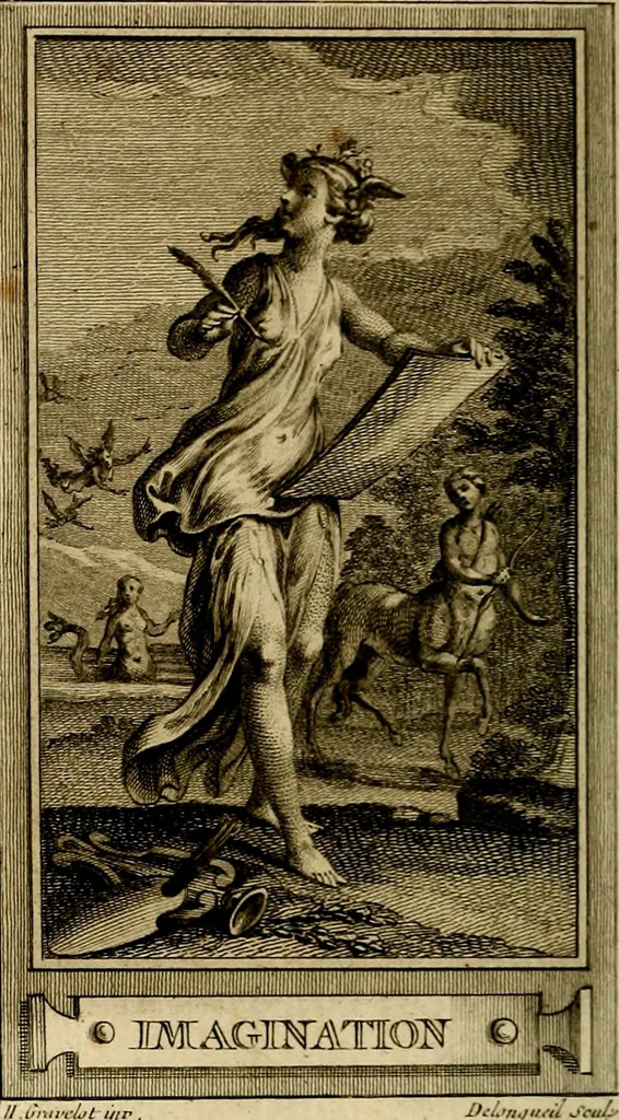 An illustration from Iconologie par figures; ou, Traité complet des allégories, emblêmes, etc. Ouvrage utile aux artistes, aux amateurs, et peuvent servir à l'éducation des jeunes personnes, 1791, leaf 11