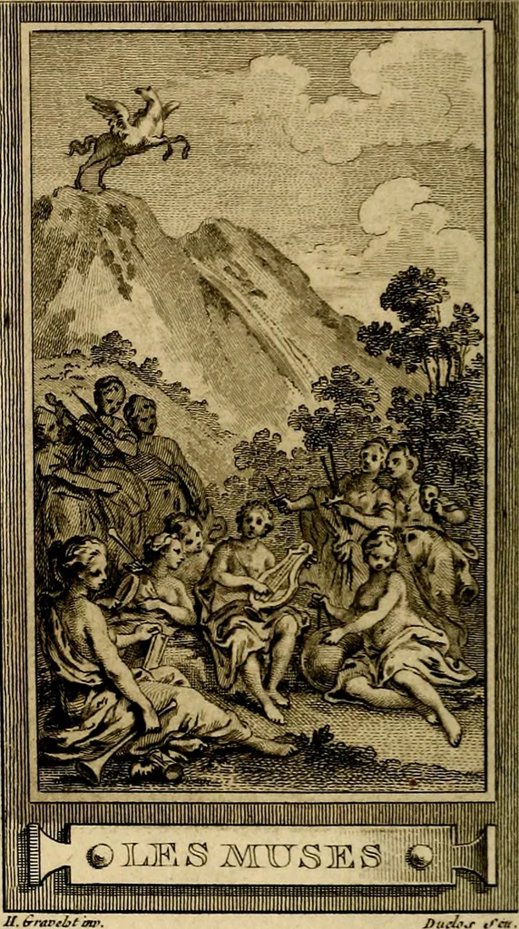 An illustration from Iconologie par figures; ou, Traité complet des allégories, emblêmes, etc. Ouvrage utile aux artistes, aux amateurs, et peuvent servir à l'éducation des jeunes personnes, 1791, leaf 147