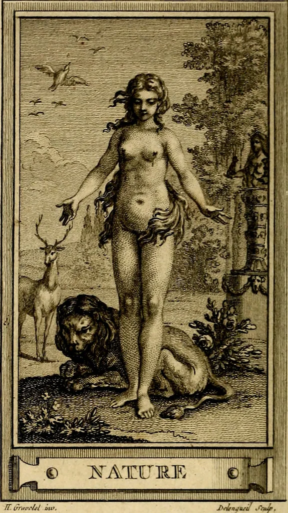 An illustration from Iconologie par figures; ou, Traité complet des allégories, emblêmes, etc. Ouvrage utile aux artistes, aux amateurs, et peuvent servir à l'éducation des jeunes personnes, 1791, leaf 159