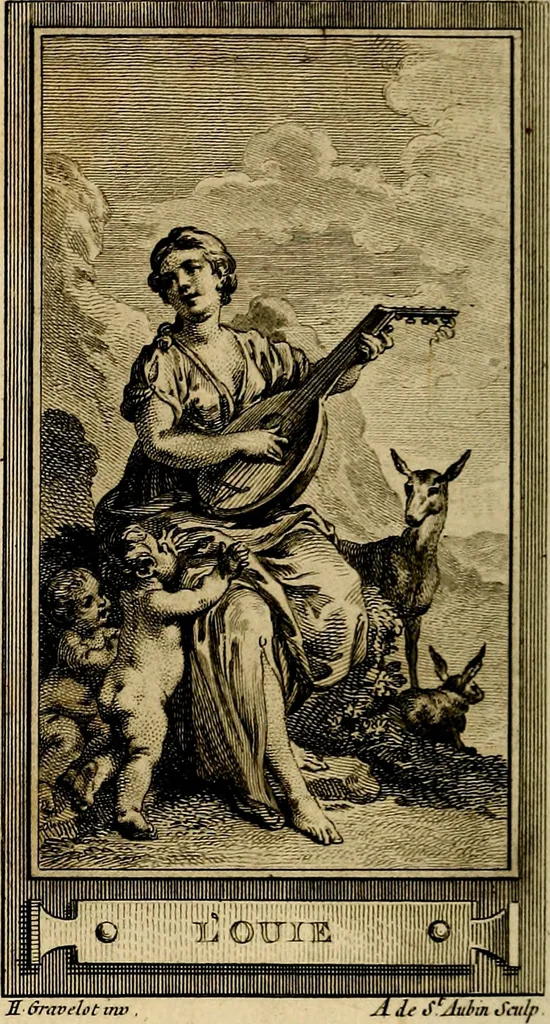 An illustration from Iconologie par figures; ou, Traité complet des allégories, emblêmes, etc. Ouvrage utile aux artistes, aux amateurs, et peuvent servir à l'éducation des jeunes personnes, 1791, leaf 205