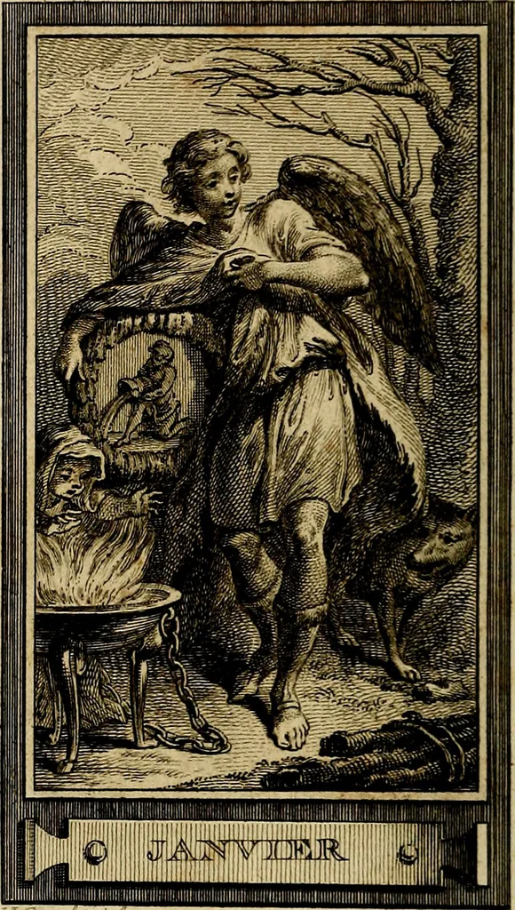 An illustration from Iconologie par figures; ou, Traité complet des allégories, emblêmes, etc. Ouvrage utile aux artistes, aux amateurs, et peuvent servir à l'éducation des jeunes personnes, 1791, leaf 51