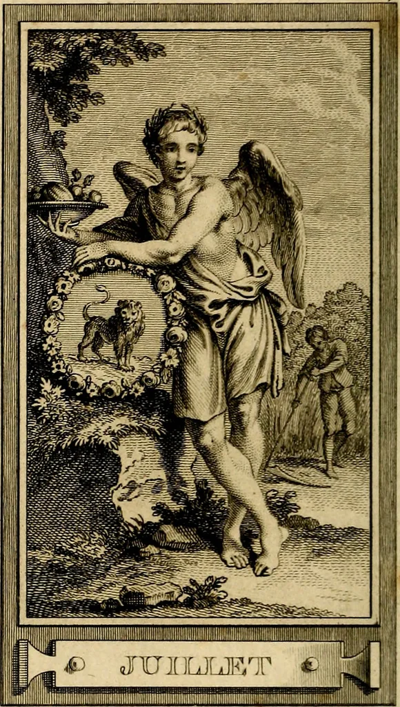 An illustration from Iconologie par figures; ou, Traité complet des allégories, emblêmes, etc. Ouvrage utile aux artistes, aux amateurs, et peuvent servir à l'éducation des jeunes personnes, 1791, leaf 59