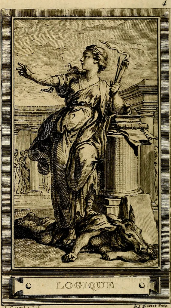 An illustration from Iconologie par figures; ou, Traité complet des allégories, emblêmes, etc. Ouvrage utile aux artistes, aux amateurs, et peuvent servir à l'éducation des jeunes personnes, 1791, leaf 83