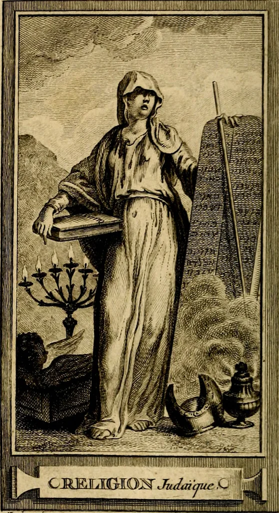 An illustration from Iconologie par figures; ou, Traité complet des allégories, emblêmes, etc. Ouvrage utile aux artistes, aux amateurs, et peuvent servir à l'éducation des jeunes personnes, 1791, leaf 115
