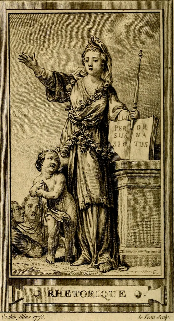 An illustration from Iconologie par figures; ou, Traité complet des allégories, emblêmes, etc. Ouvrage utile aux artistes, aux amateurs, et peuvent servir à l'éducation des jeunes personnes, 1791, leaf 131