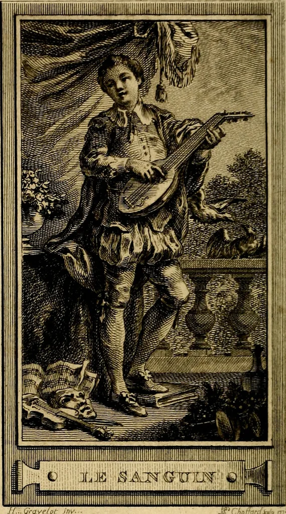 An illustration from Iconologie par figures; ou, Traité complet des allégories, emblêmes, etc. Ouvrage utile aux artistes, aux amateurs, et peuvent servir à l'éducation des jeunes personnes, 1791, leaf 147