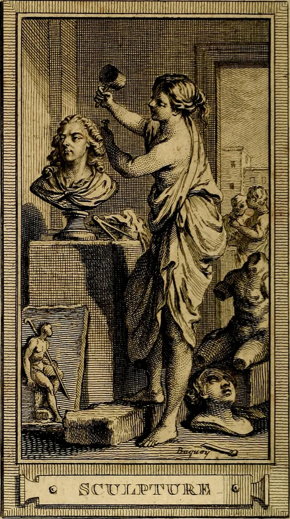 An illustration from Iconologie par figures; ou, Traité complet des allégories, emblêmes, etc. Ouvrage utile aux artistes, aux amateurs, et peuvent servir à l'éducation des jeunes personnes, 1791, leaf 161