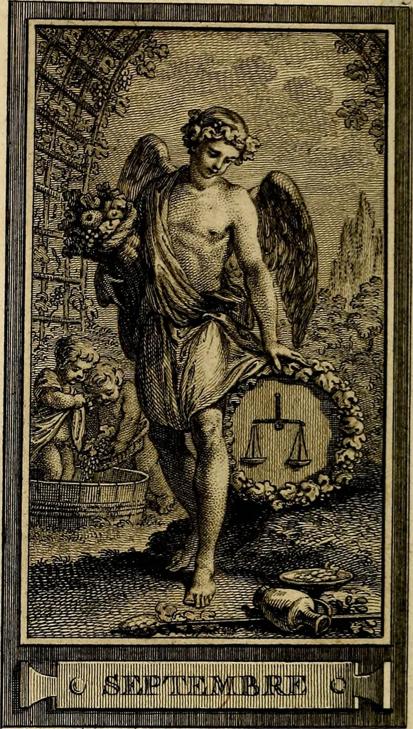 An illustration from Iconologie par figures; ou, Traité complet des allégories, emblêmes, etc. Ouvrage utile aux artistes, aux amateurs, et peuvent servir à l'éducation des jeunes personnes, 1791, leaf 169
