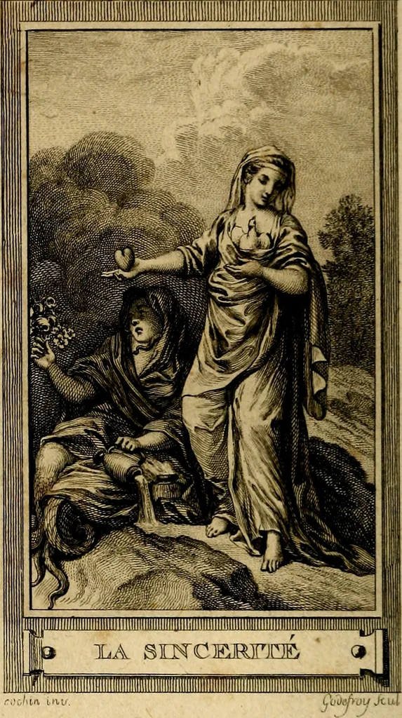 An illustration from Iconologie par figures; ou, Traité complet des allégories, emblêmes, etc. Ouvrage utile aux artistes, aux amateurs, et peuvent servir à l'éducation des jeunes personnes, 1791, leaf 181