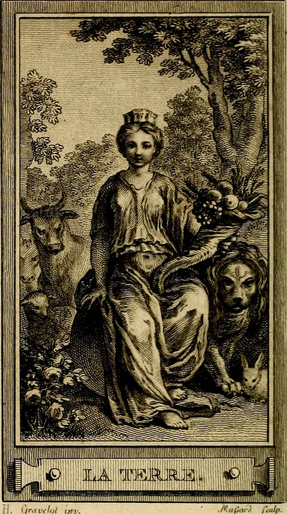 An illustration from Iconologie par figures; ou, Traité complet des allégories, emblêmes, etc. Ouvrage utile aux artistes, aux amateurs, et peuvent servir à l'éducation des jeunes personnes, 1791, leaf 211