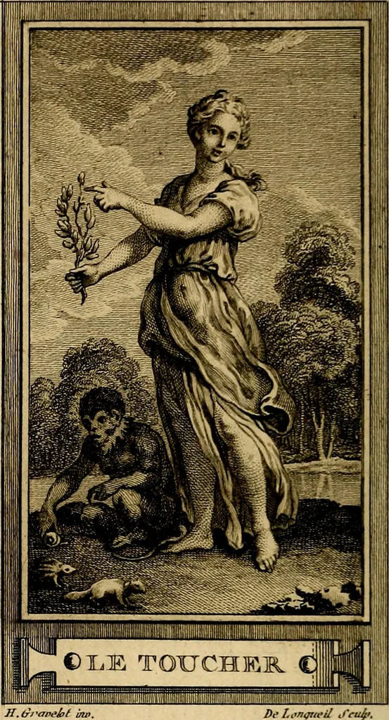 An illustration from Iconologie par figures; ou, Traité complet des allégories, emblêmes, etc. Ouvrage utile aux artistes, aux amateurs, et peuvent servir à l'éducation des jeunes personnes, 1791, leaf 227