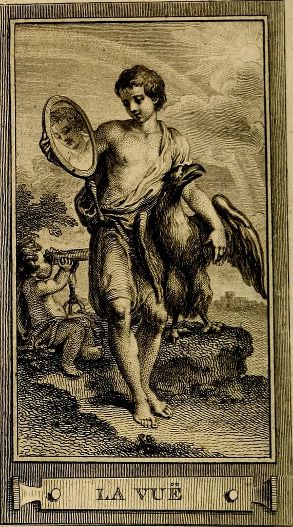 An illustration from Iconologie par figures; ou, Traité complet des allégories, emblêmes, etc. Ouvrage utile aux artistes, aux amateurs, et peuvent servir à l'éducation des jeunes personnes, 1791, leaf 253
