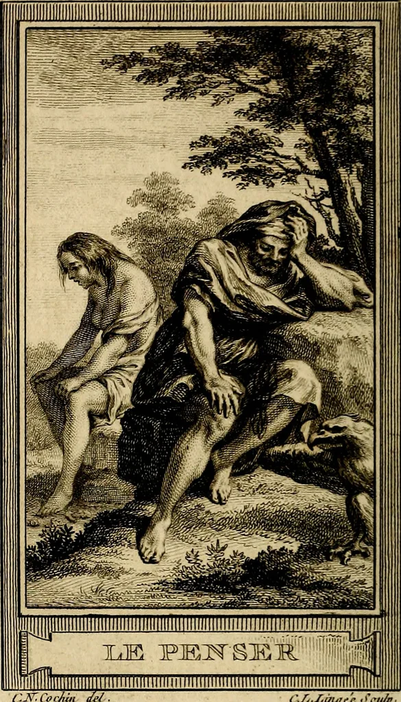 An illustration from Iconologie par figures; ou, Traité complet des allégories, emblêmes, etc. Ouvrage utile aux artistes, aux amateurs, et peuvent servir à l'éducation des jeunes personnes, 1791, leaf 29