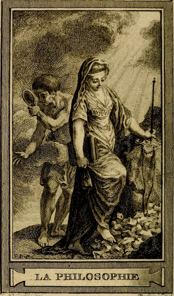 An illustration from Iconologie par figures; ou, Traité complet des allégories, emblêmes, etc. Ouvrage utile aux artistes, aux amateurs, et peuvent servir à l'éducation des jeunes personnes, 1791, leaf 41