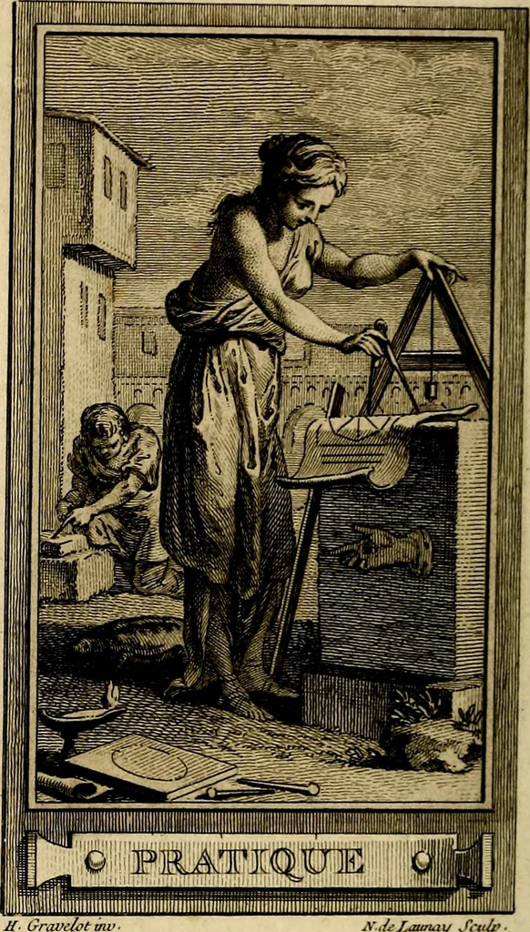 An illustration from Iconologie par figures; ou, Traité complet des allégories, emblêmes, etc. Ouvrage utile aux artistes, aux amateurs, et peuvent servir à l'éducation des jeunes personnes, 1791, leaf 65