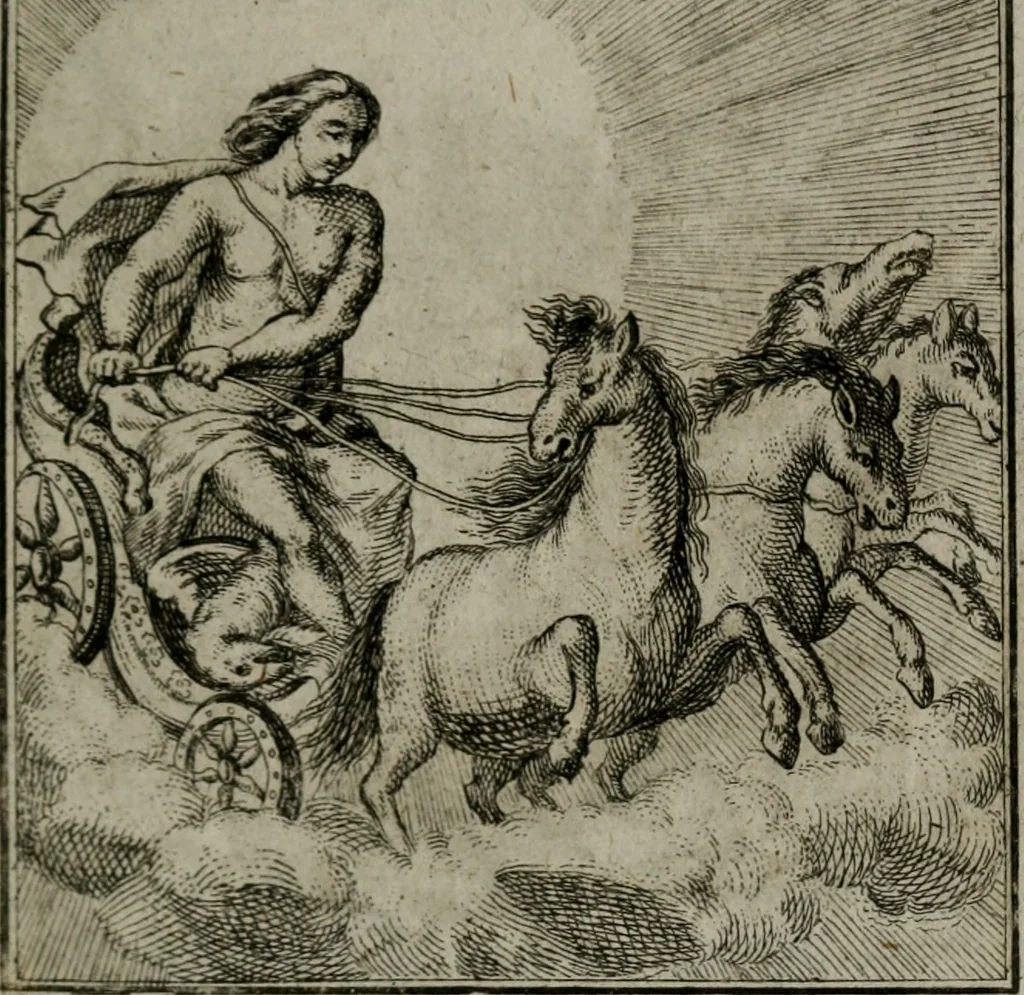 An illustration from Iconologie tirée de divers auteurs. Ouvrage utile aux gens de lettres, aux poëtes, aux artistes, & généralement à tous les amateurs des beaux-arts, 1766, leaf 100