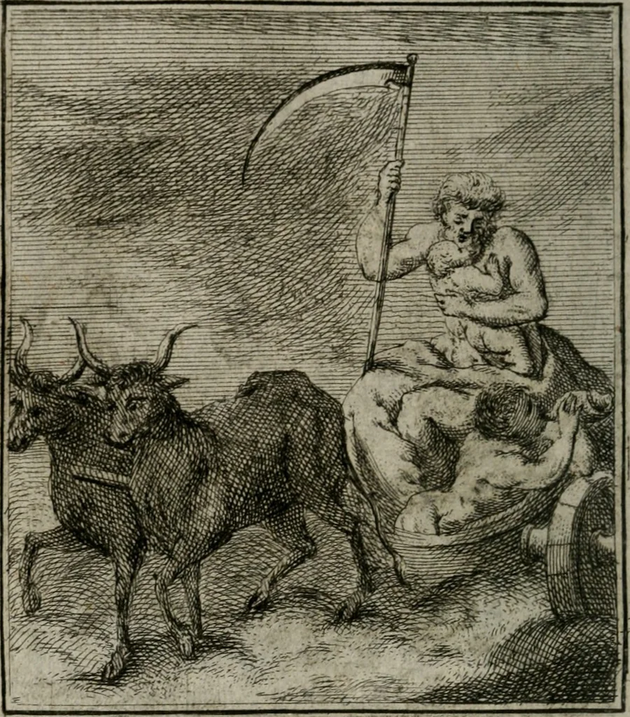 An illustration from Iconologie tirée de divers auteurs. Ouvrage utile aux gens de lettres, aux poëtes, aux artistes, & généralement à tous les amateurs des beaux-arts, 1766, leaf 103