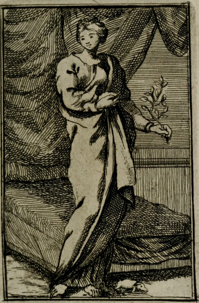 An illustration from Iconologie tirée de divers auteurs. Ouvrage utile aux gens de lettres, aux poëtes, aux artistes, & généralement à tous les amateurs des beaux-arts, 1766, leaf 106