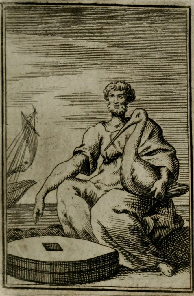 An illustration from Iconologie tirée de divers auteurs. Ouvrage utile aux gens de lettres, aux poëtes, aux artistes, & généralement à tous les amateurs des beaux-arts, 1766, leaf 116