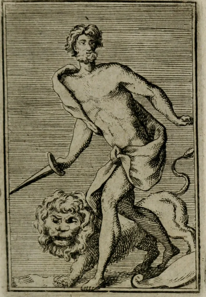 An illustration from Iconologie tirée de divers auteurs. Ouvrage utile aux gens de lettres, aux poëtes, aux artistes, & généralement à tous les amateurs des beaux-arts, 1766, leaf 118