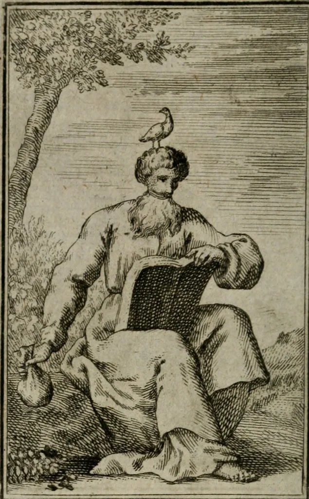 An illustration from Iconologie tirée de divers auteurs. Ouvrage utile aux gens de lettres, aux poëtes, aux artistes, & généralement à tous les amateurs des beaux-arts, 1766, leaf 121