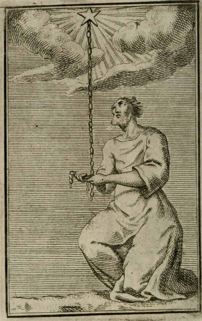 An illustration from Iconologie tirée de divers auteurs. Ouvrage utile aux gens de lettres, aux poëtes, aux artistes, & généralement à tous les amateurs des beaux-arts, 1766, leaf 129