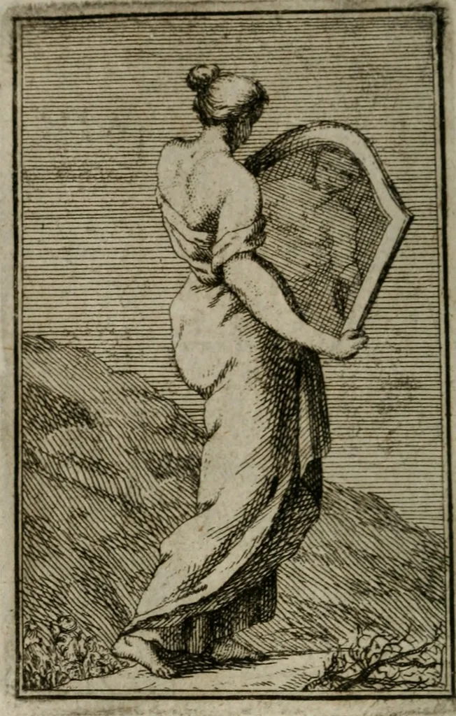 An illustration from Iconologie tirée de divers auteurs. Ouvrage utile aux gens de lettres, aux poëtes, aux artistes, & généralement à tous les amateurs des beaux-arts, 1766, leaf 131