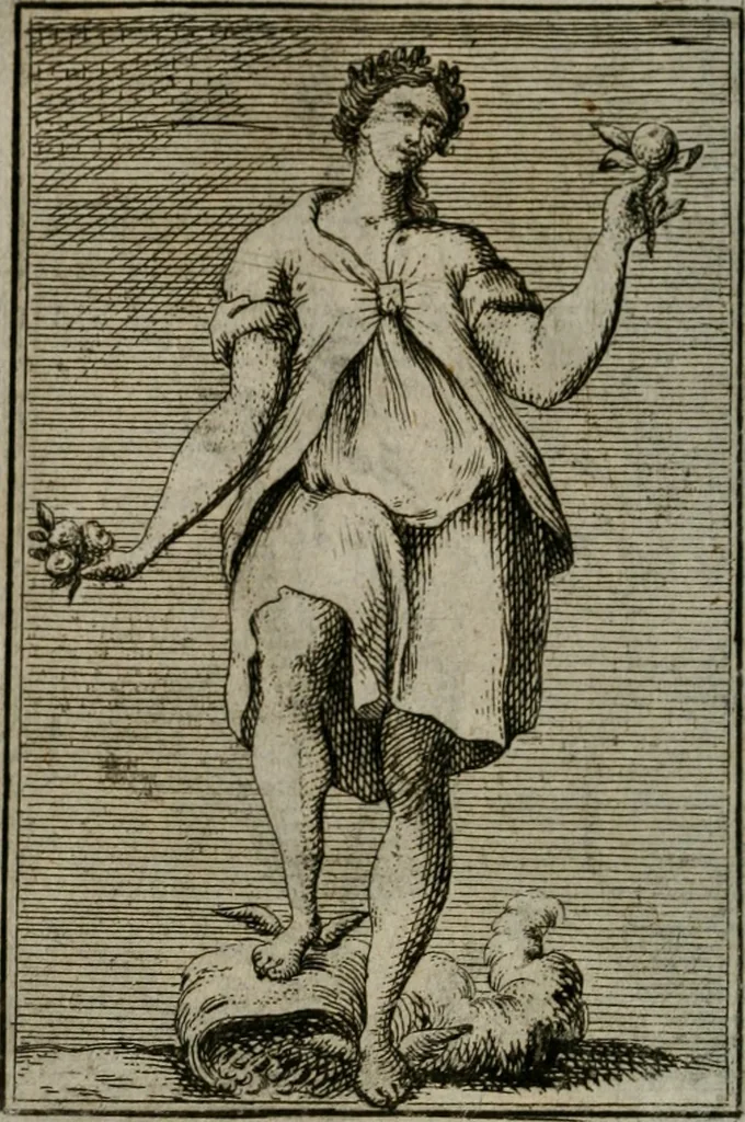 An illustration from Iconologie tirée de divers auteurs. Ouvrage utile aux gens de lettres, aux poëtes, aux artistes, & généralement à tous les amateurs des beaux-arts, 1766, leaf 137