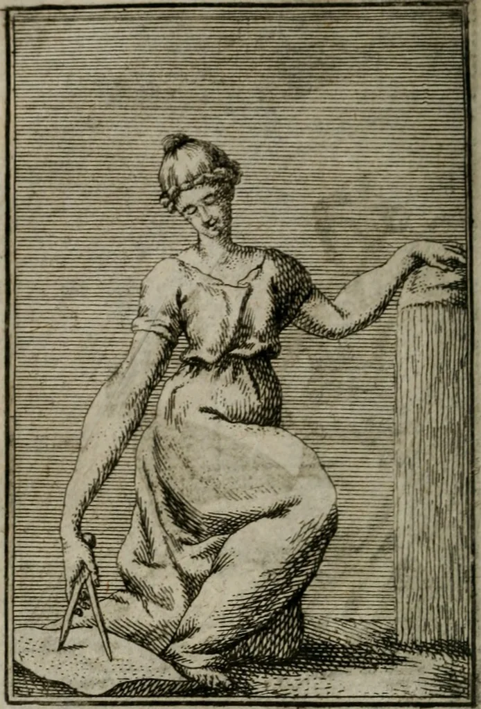An illustration from Iconologie tirée de divers auteurs. Ouvrage utile aux gens de lettres, aux poëtes, aux artistes, & généralement à tous les amateurs des beaux-arts, 1766, leaf 147