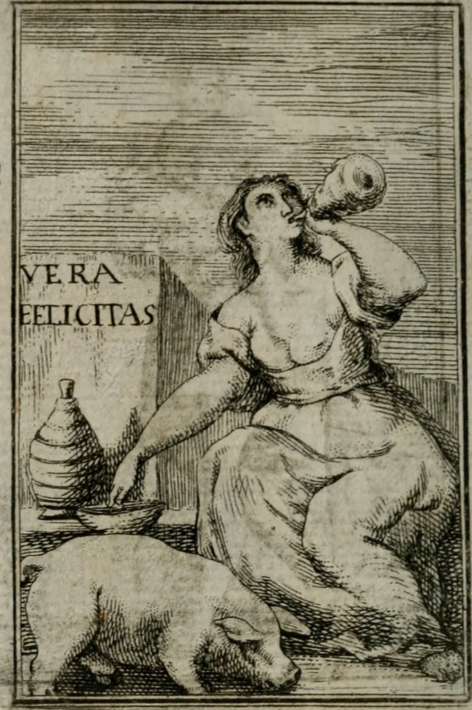 An illustration from Iconologie tirée de divers auteurs. Ouvrage utile aux gens de lettres, aux poëtes, aux artistes, & généralement à tous les amateurs des beaux-arts, 1766, leaf 153