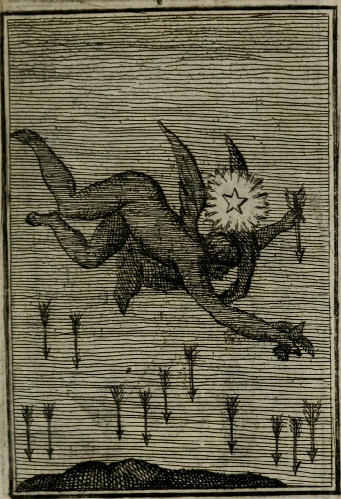 An illustration from Iconologie tirée de divers auteurs. Ouvrage utile aux gens de lettres, aux poëtes, aux artistes, & généralement à tous les amateurs des beaux-arts, 1766, leaf 156