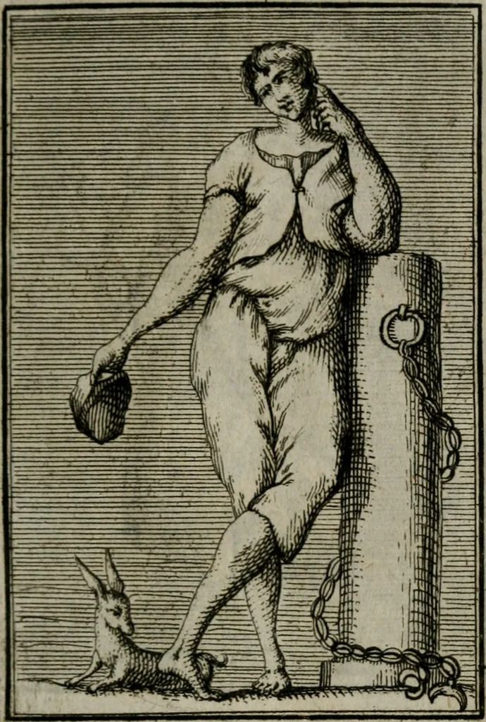 An illustration from Iconologie tirée de divers auteurs. Ouvrage utile aux gens de lettres, aux poëtes, aux artistes, & généralement à tous les amateurs des beaux-arts, 1766, leaf 160