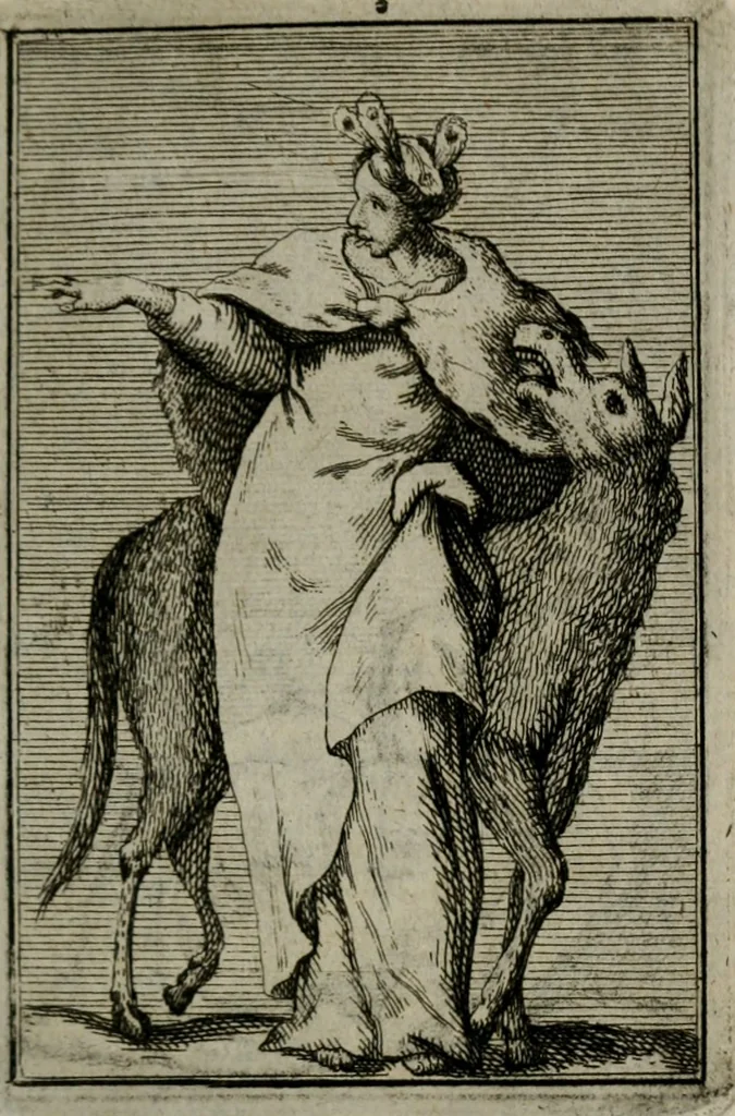An illustration from Iconologie tirée de divers auteurs. Ouvrage utile aux gens de lettres, aux poëtes, aux artistes, & généralement à tous les amateurs des beaux-arts, 1766, leaf 166