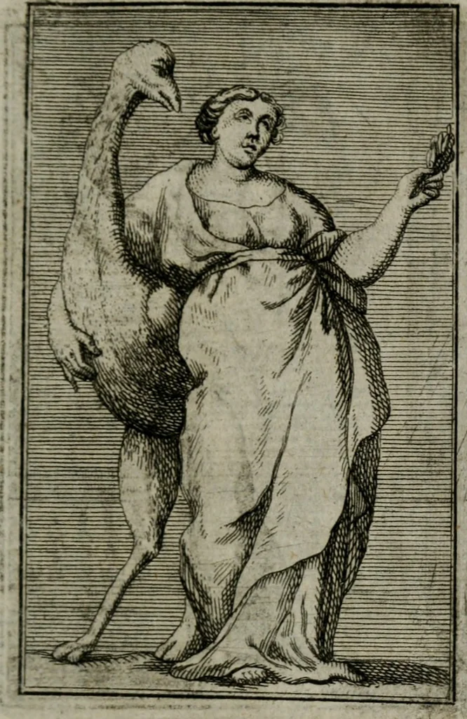 An illustration from Iconologie tirée de divers auteurs. Ouvrage utile aux gens de lettres, aux poëtes, aux artistes, & généralement à tous les amateurs des beaux-arts, 1766, leaf 176