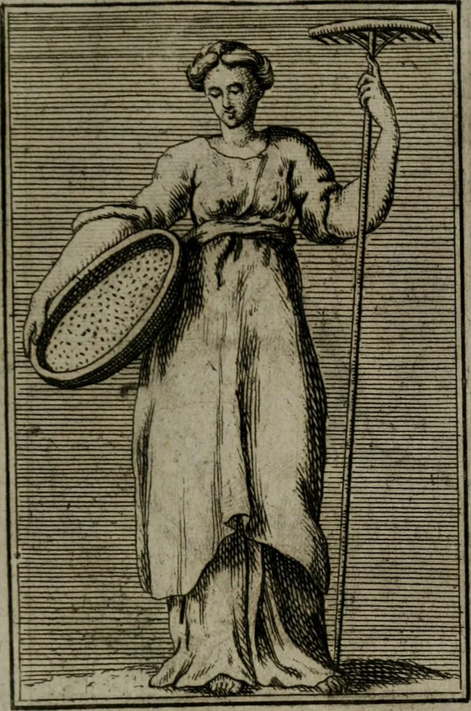 An illustration from Iconologie tirée de divers auteurs. Ouvrage utile aux gens de lettres, aux poëtes, aux artistes, & généralement à tous les amateurs des beaux-arts, 1766, leaf 182