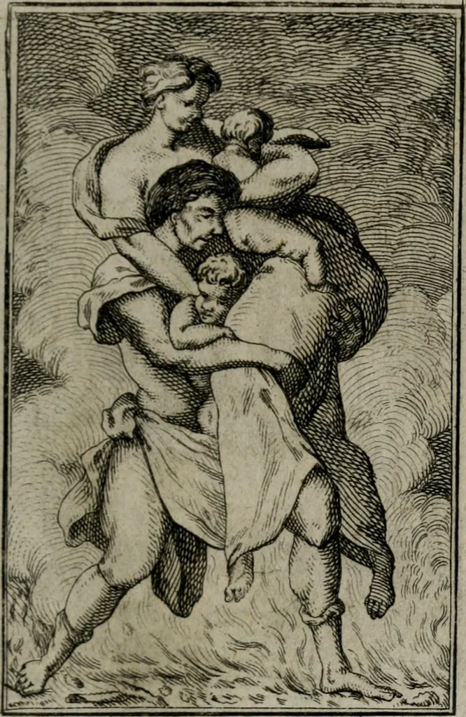 An illustration from Iconologie tirée de divers auteurs. Ouvrage utile aux gens de lettres, aux poëtes, aux artistes, & généralement à tous les amateurs des beaux-arts, 1766, leaf 192
