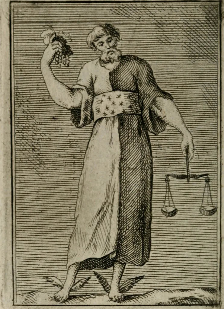 An illustration from Iconologie tirée de divers auteurs. Ouvrage utile aux gens de lettres, aux poëtes, aux artistes, & généralement à tous les amateurs des beaux-arts, 1766, leaf 207