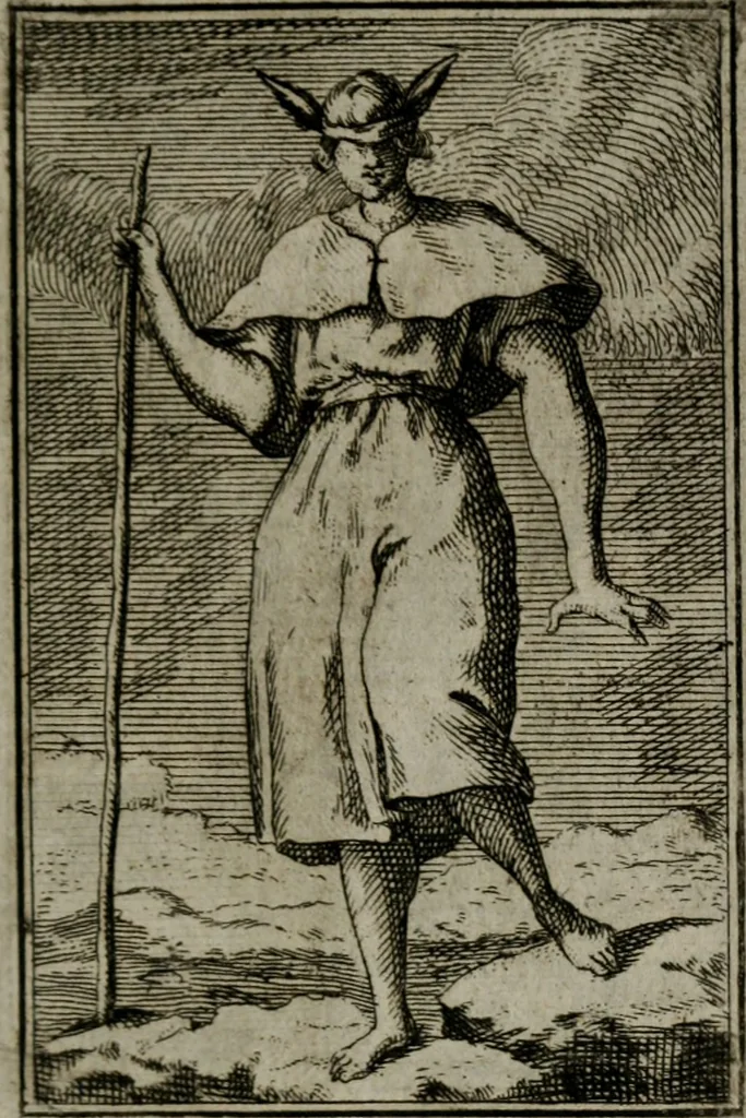 An illustration from Iconologie tirée de divers auteurs. Ouvrage utile aux gens de lettres, aux poëtes, aux artistes, & généralement à tous les amateurs des beaux-arts, 1766, leaf 208