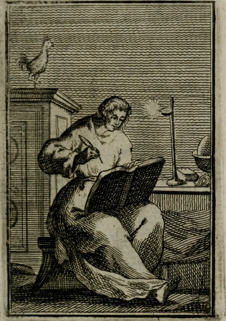 An illustration from Iconologie tirée de divers auteurs. Ouvrage utile aux gens de lettres, aux poëtes, aux artistes, & généralement à tous les amateurs des beaux-arts, 1766, leaf 216