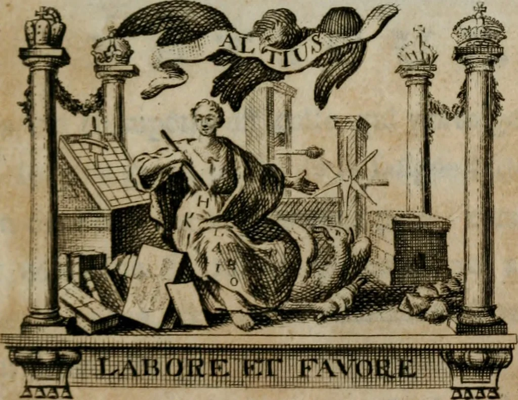 An illustration from Iconologie tirée de divers auteurs. Ouvrage utile aux gens de lettres, aux poëtes, aux artistes, & généralement à tous les amateurs des beaux-arts, 1766, leaf 232