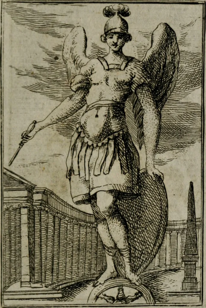 An illustration from Iconologie tirée de divers auteurs. Ouvrage utile aux gens de lettres, aux poëtes, aux artistes, & généralement à tous les amateurs des beaux-arts, 1766, leaf 236