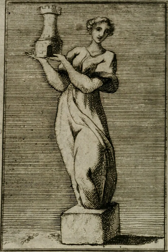An illustration from Iconologie tirée de divers auteurs. Ouvrage utile aux gens de lettres, aux poëtes, aux artistes, & généralement à tous les amateurs des beaux-arts, 1766, leaf 241