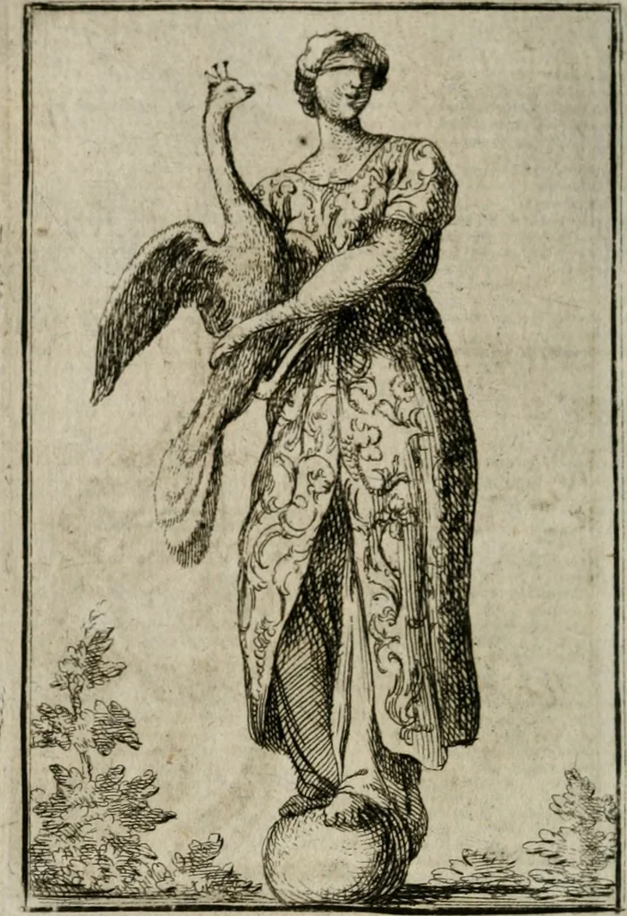 An illustration from Iconologie tirée de divers auteurs. Ouvrage utile aux gens de lettres, aux poëtes, aux artistes, & généralement à tous les amateurs des beaux-arts, 1766, leaf 243