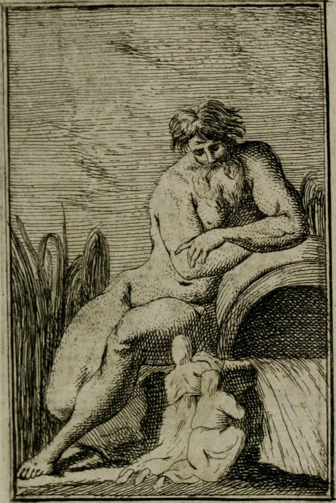 An illustration from Iconologie tirée de divers auteurs. Ouvrage utile aux gens de lettres, aux poëtes, aux artistes, & généralement à tous les amateurs des beaux-arts, 1766, leaf 252