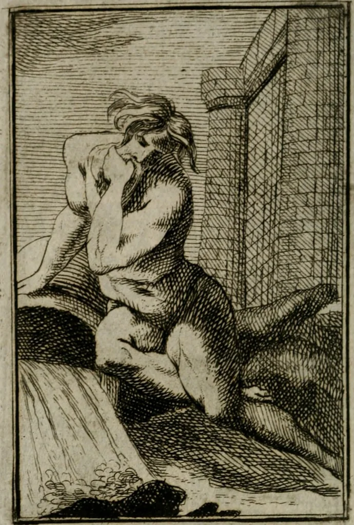 An illustration from Iconologie tirée de divers auteurs. Ouvrage utile aux gens de lettres, aux poëtes, aux artistes, & généralement à tous les amateurs des beaux-arts, 1766, leaf 253