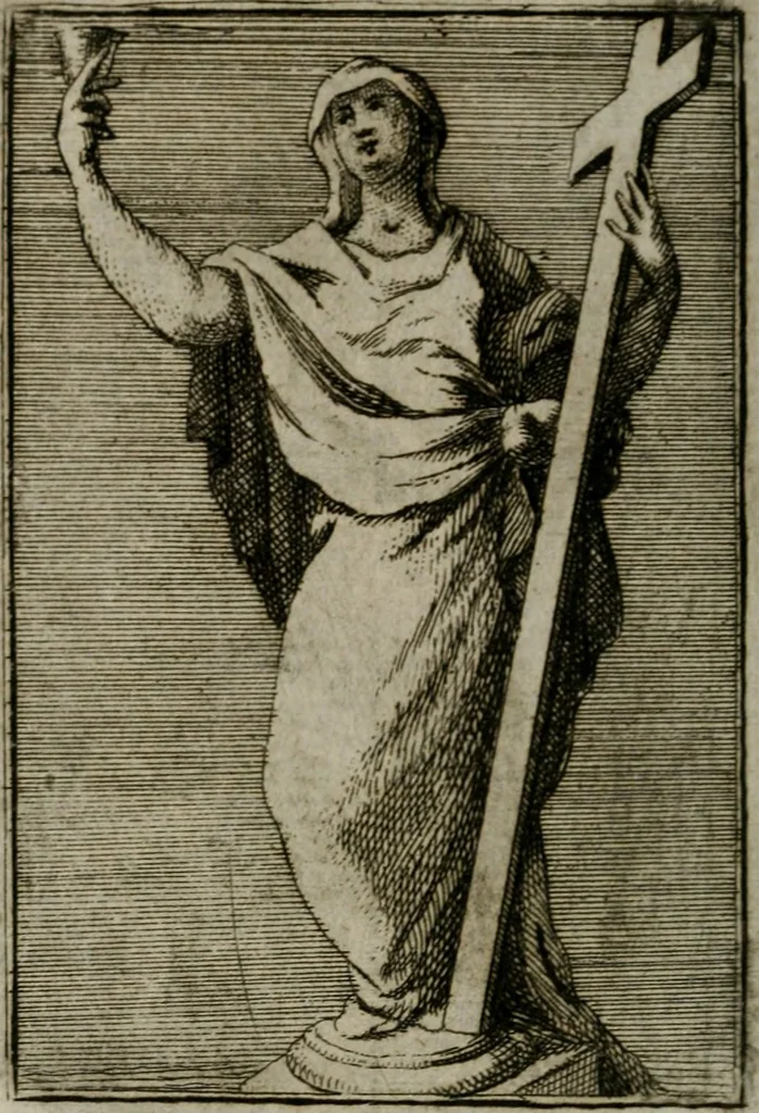 An illustration from Iconologie tirée de divers auteurs. Ouvrage utile aux gens de lettres, aux poëtes, aux artistes, & généralement à tous les amateurs des beaux-arts, 1766, leaf 257
