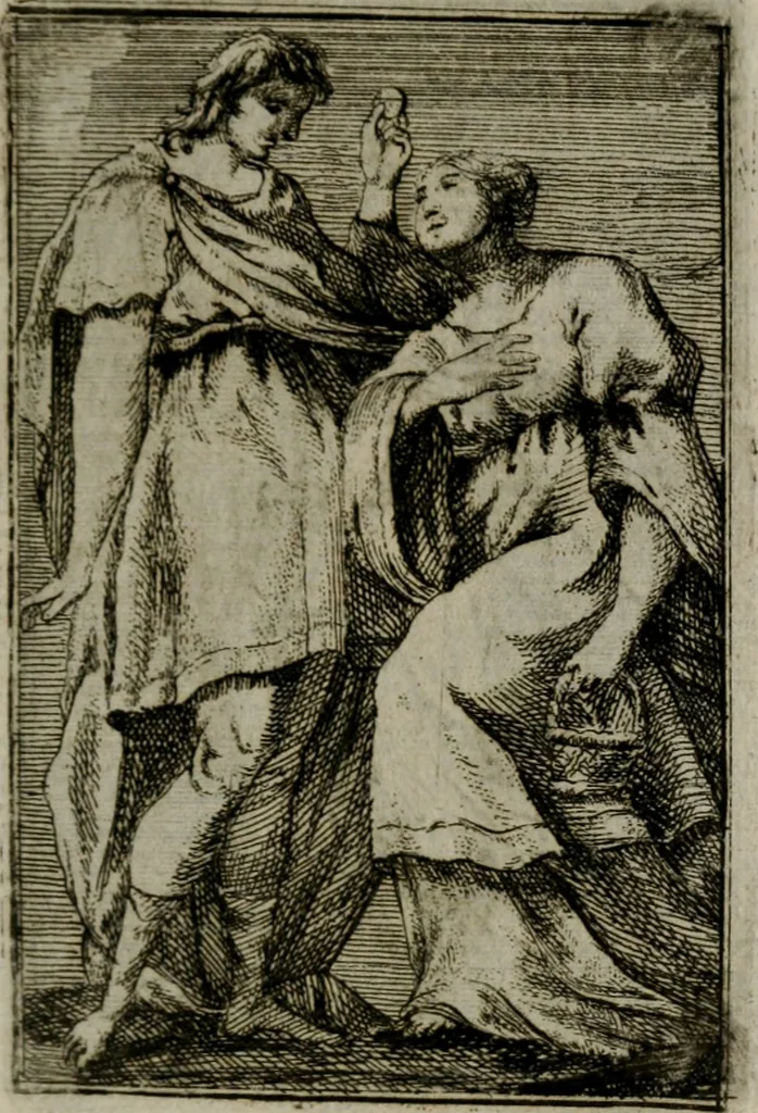 An illustration from Iconologie tirée de divers auteurs. Ouvrage utile aux gens de lettres, aux poëtes, aux artistes, & généralement à tous les amateurs des beaux-arts, 1766, leaf 258