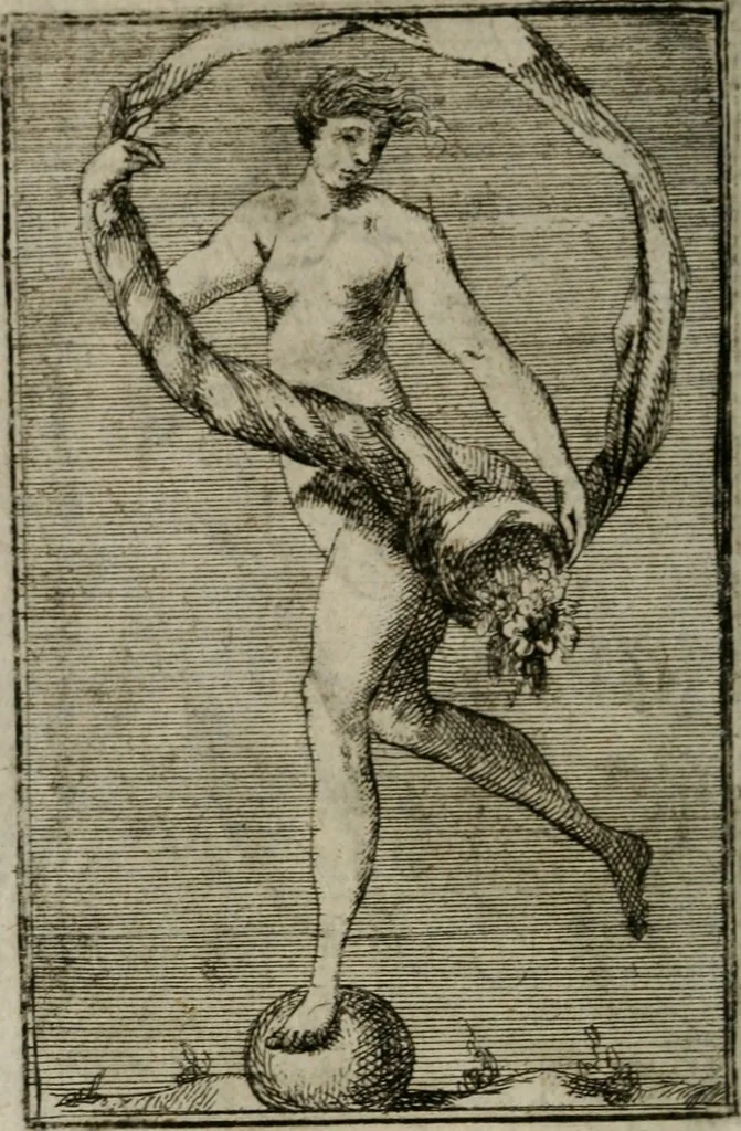 An illustration from Iconologie tirée de divers auteurs. Ouvrage utile aux gens de lettres, aux poëtes, aux artistes, & généralement à tous les amateurs des beaux-arts, 1766, leaf 263
