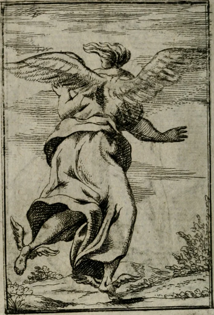 An illustration from Iconologie tirée de divers auteurs. Ouvrage utile aux gens de lettres, aux poëtes, aux artistes, & généralement à tous les amateurs des beaux-arts, 1766, leaf 267
