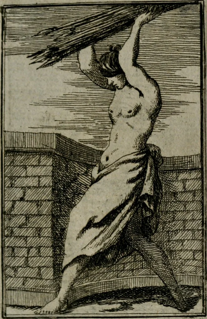 An illustration from Iconologie tirée de divers auteurs. Ouvrage utile aux gens de lettres, aux poëtes, aux artistes, & généralement à tous les amateurs des beaux-arts, 1766, leaf 268